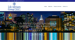 Desktop Screenshot of lifeadvisorsgroup.com